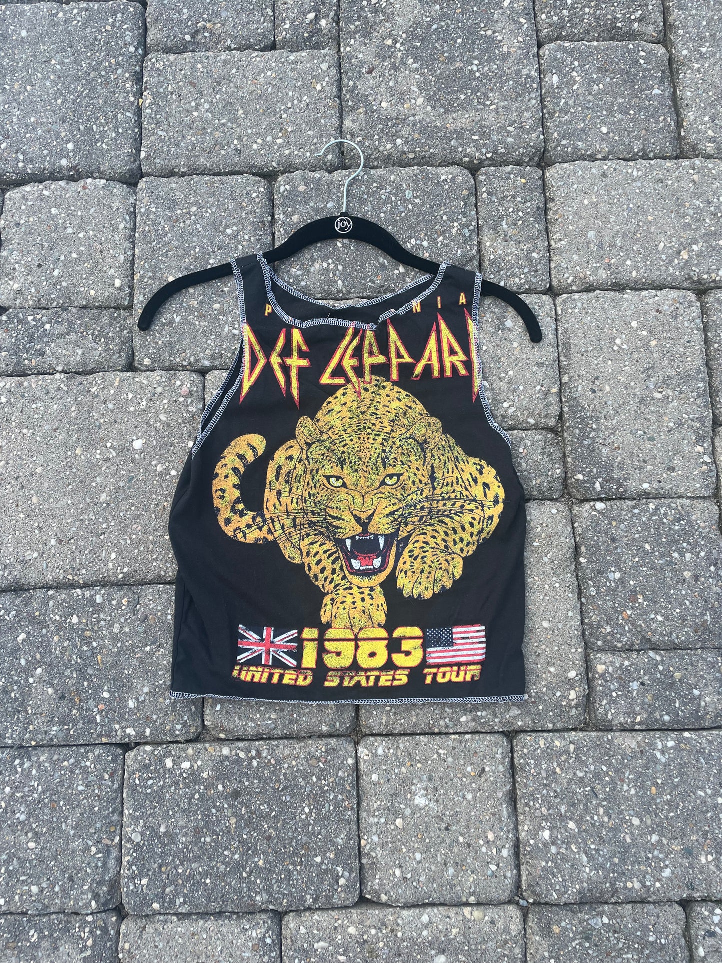 Black Def Leppard Tank