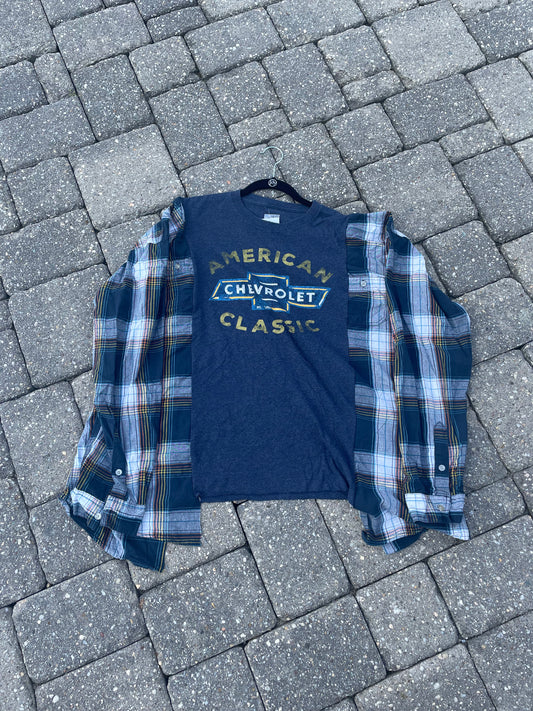 Chevy Flannel Tee