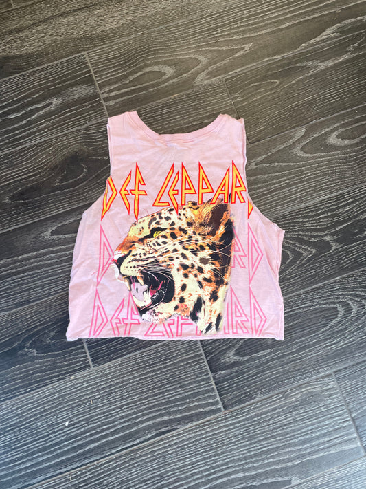 Pink Def Leppard Tank