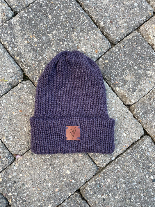 Purple Beanie