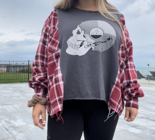 Retro Skull Top